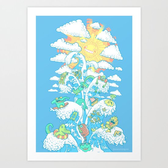 Tower of Fable Art Print