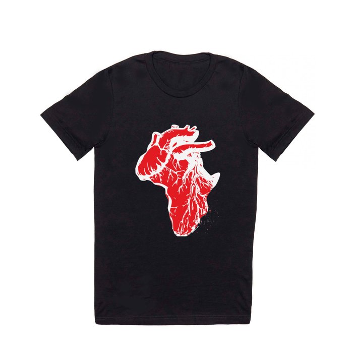 Heart Africa (for dark prints) T Shirt