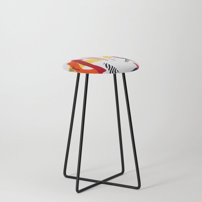 collage Counter Stool