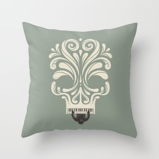 Killer Song Throw Pillow