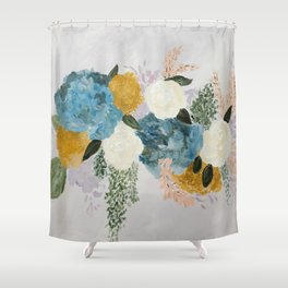 A Summer Garden Shower Curtain