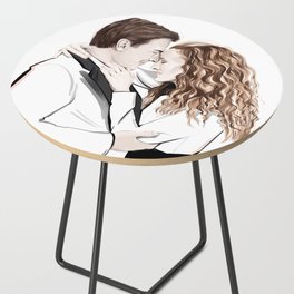 Carrie & Mr Big | Big City | Love portrait Side Table