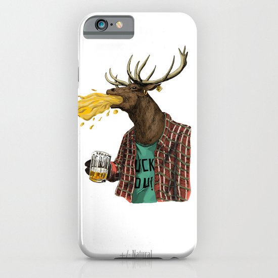 natural series- oh my deer iPhone & iPod Case
