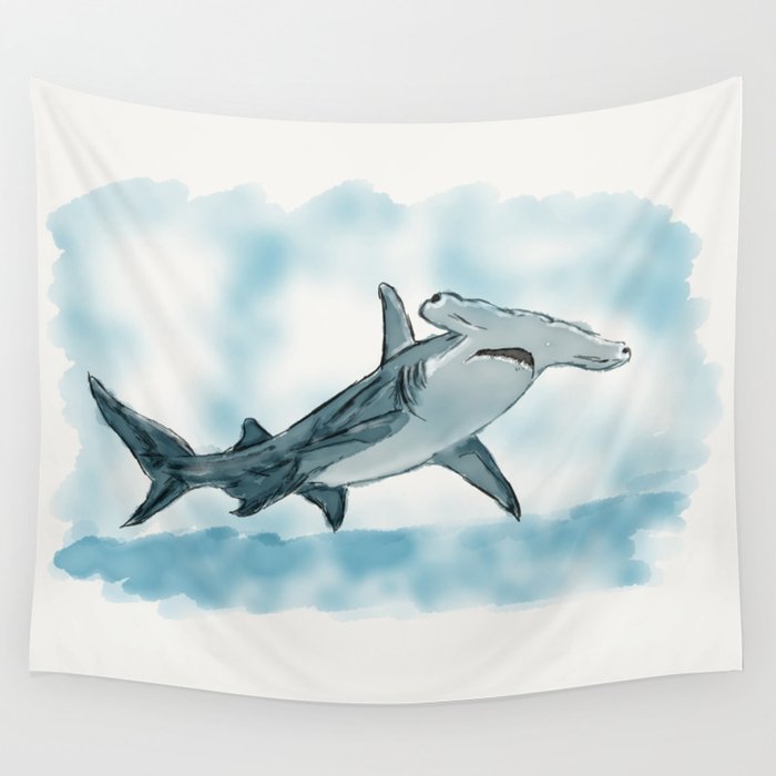 Shark tapestry hotsell