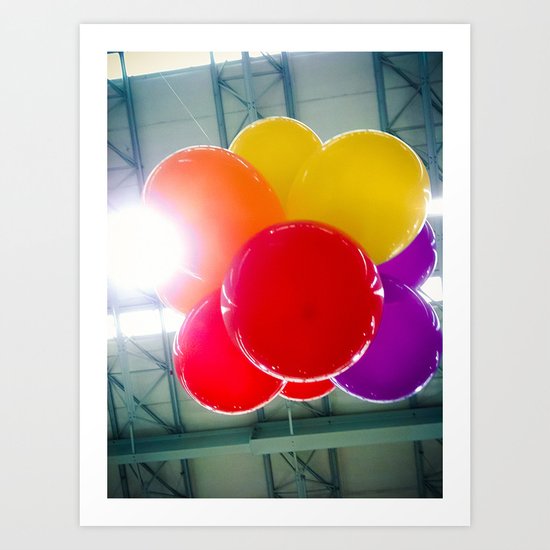 Balloons Art Print