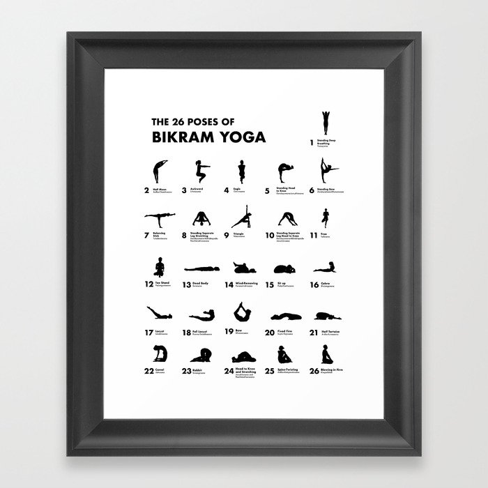 Bikram Yoga Poses For Beginners Printable
