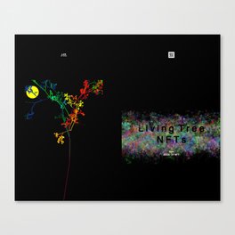 Living Tree NFT Rainbow Canvas Print