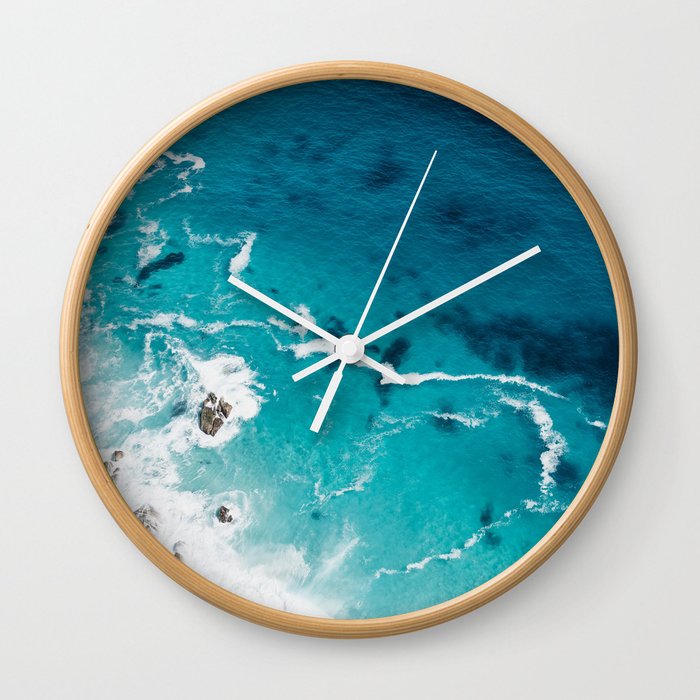Sea 4 Wall Clock