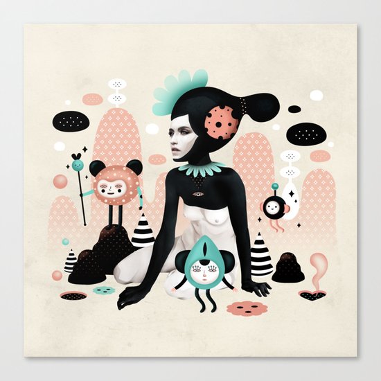 Kobana - Muxxi X Ruben Ireland Canvas Print