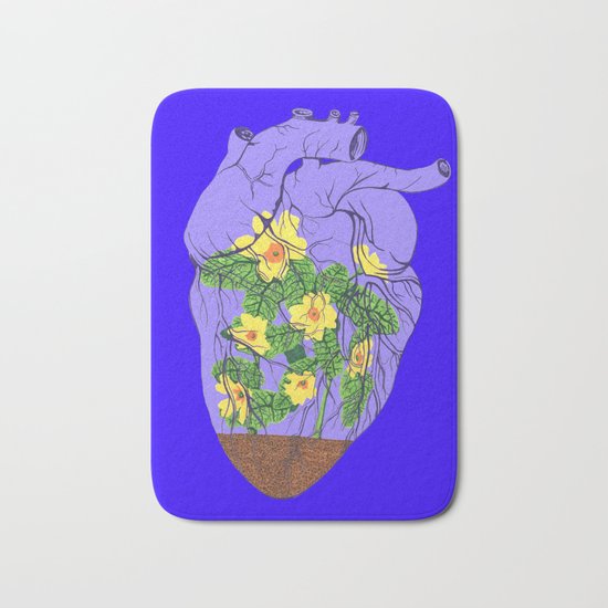 Heart Terrarium Bath Mat
