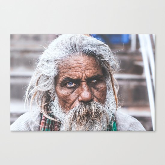 The Eyes of India Canvas Print