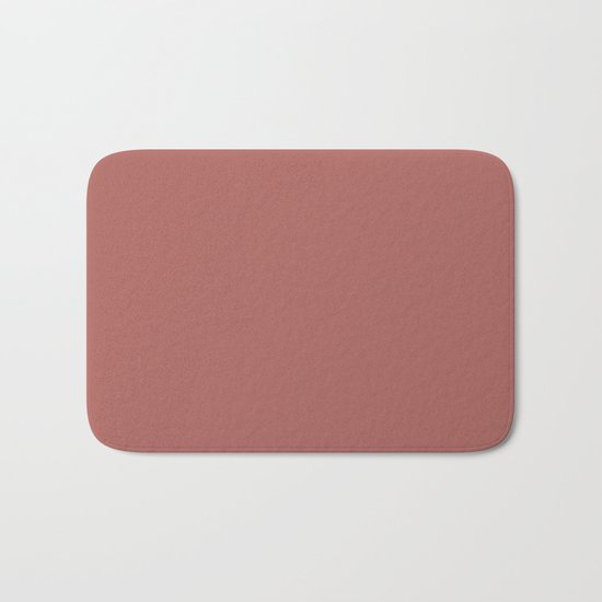 Marsala Color Matte 2015 Bath Mat