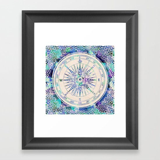Follow Your Own Path Framed Art Print