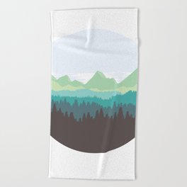 Mountain Air Beach Towel