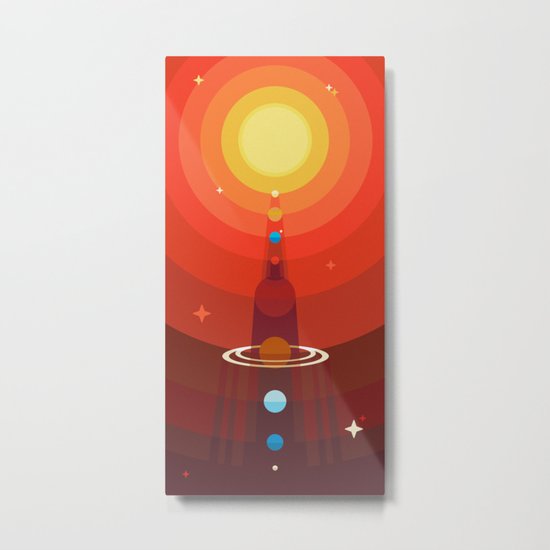 Solar Metal Print