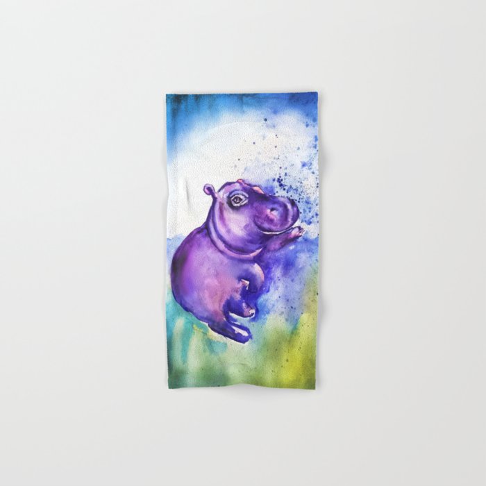 Fiona the Hippo - Splashing around Hand & Bath Towel