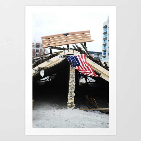 Long Beach, NY Art Print