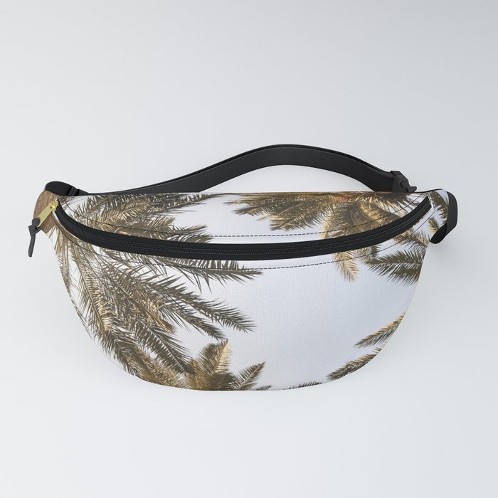 palm tree background Fanny Pack
