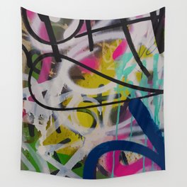 Graffiti Spray Wall Art Bologna Summer Wall Tapestry