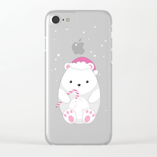 Polar bear Clear iPhone Case