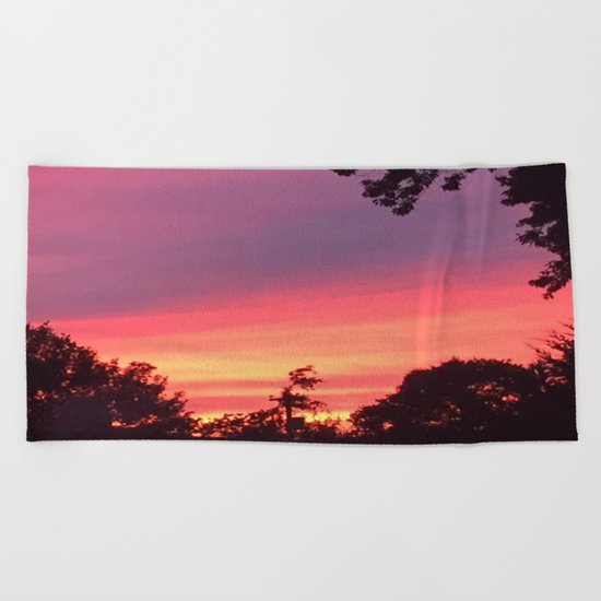 Sunset Beach Towel