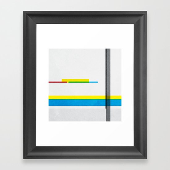 Tel Aviv 32.0833° N, 34.8000° E. 01 Framed Art Print