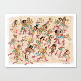 Wonder Women! Canvas Print