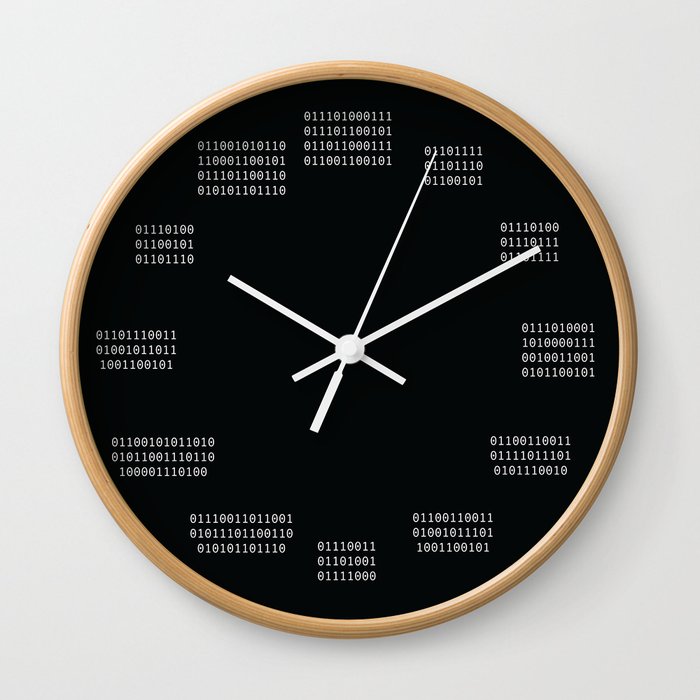 Binary Clock Wall Clock