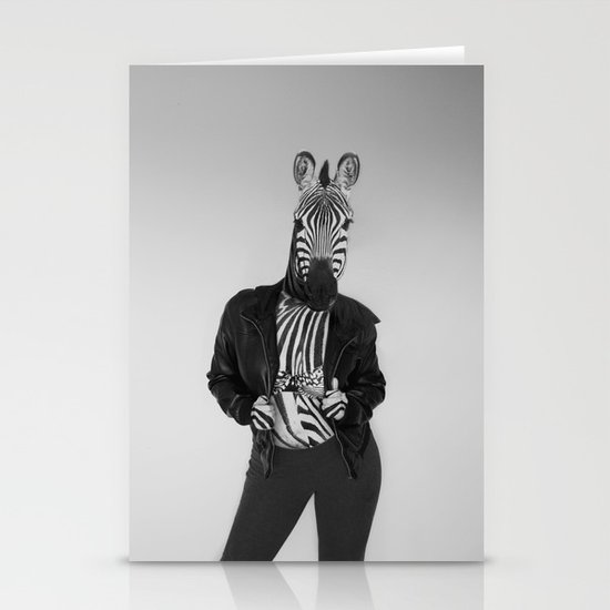 Zebra Madness Stationery Cards