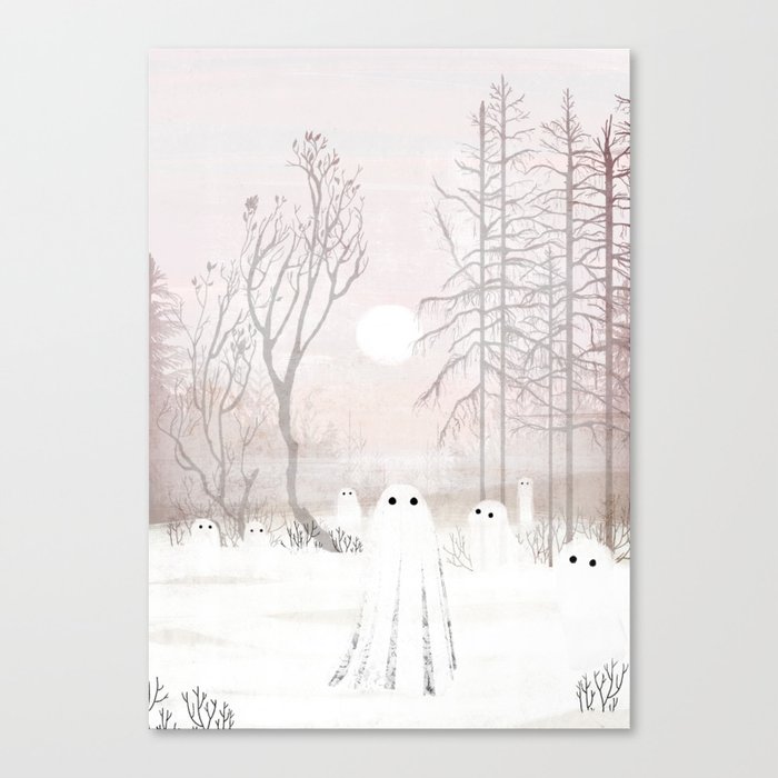 Ghosts of The Solstice Canvas Print