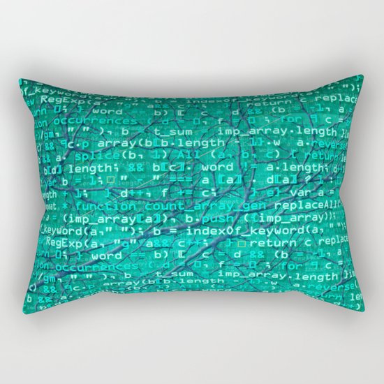 code_forest Rectangular Pillow