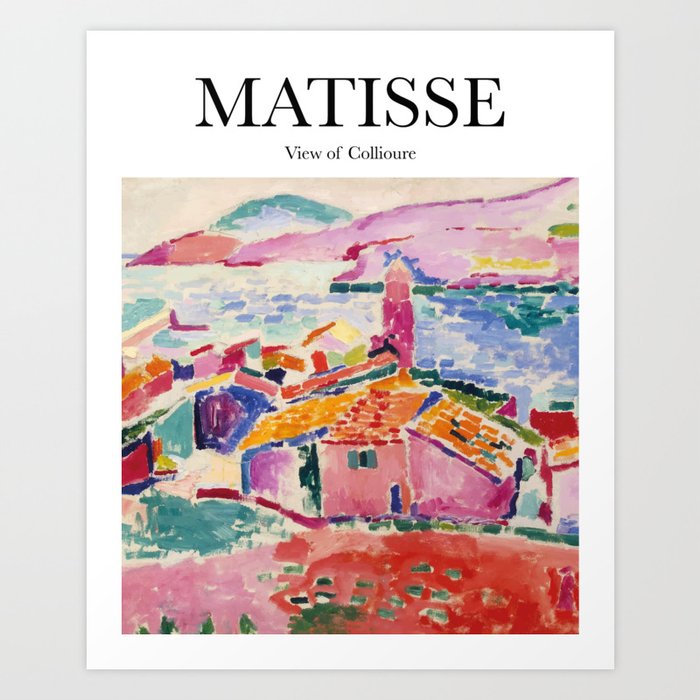 Matisse - View of Collioure Art Print