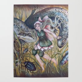Pond Fairy Poster