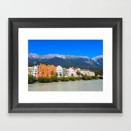 Nature city Innsbruck-Austria  Framed Art Print