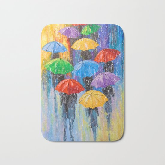 Rain Bath Mat