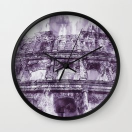 Rome, Colosseum Wall Clock | Romanpanorama, Italian, Romancolosseum, Rome, Colosseo, Coliseo, Romemagic, Romanempire, Romanticrome, Magicalrome 