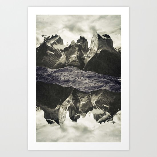 LAND 77 Art Print