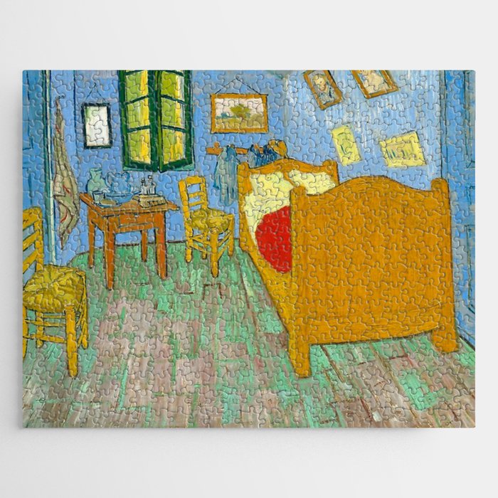 Vincent van Gogh The Bedroom, 1889  Jigsaw Puzzle