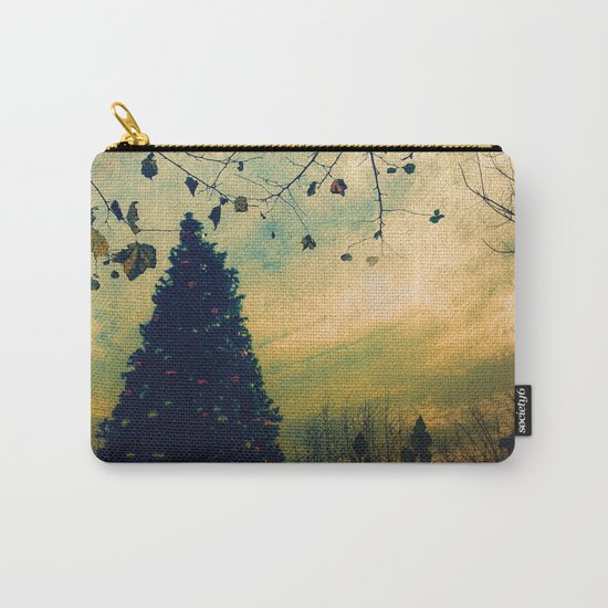 Christmas Tree at Dusk Carry-All Pouch