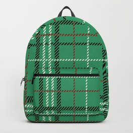 green plaid Backpack | Graphicdesign, 90S, Ugh, Black, White, Mid2000S, Red, Classic, Check, Digital 