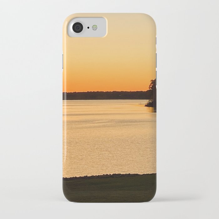 One Fall Sunset iPhone Case