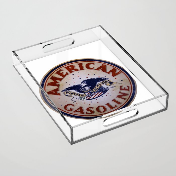 American Gasoline Acrylic Tray