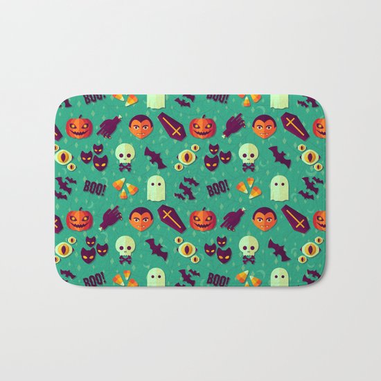 SPOOKY Bath Mat