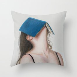 Books Throw Pillow
