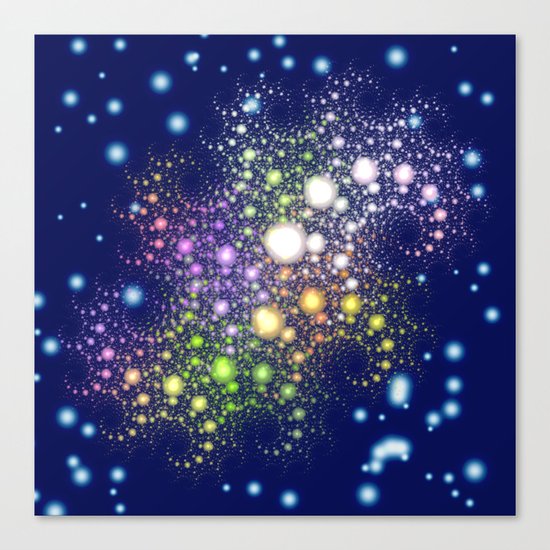 Space Pearls Canvas Print