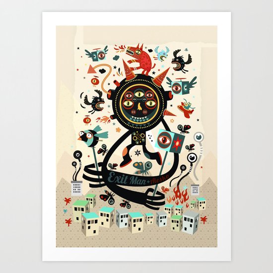 Le Thaumaturge Art Print