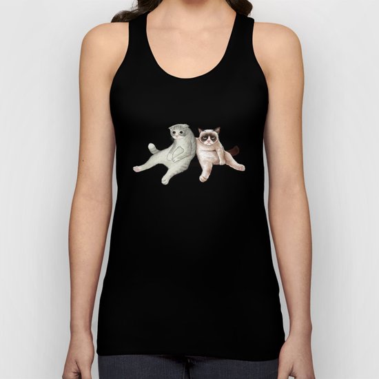 Grumpy Friend Unisex Tank Top