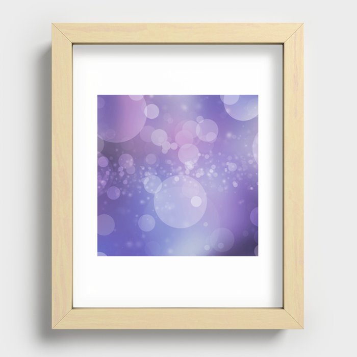 Purple Dream Recessed Framed Print