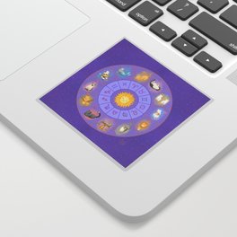 Zodiacat (new version) Sticker