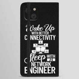 Network Engineer Director Computer Engineering iPhone Wallet Case